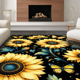 Rustic Floral Sunflower Aesthetic(Yellow)