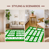 Stylish Festive Floral Accent(Green)