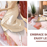Luxurious Liquid Marble Pink Fusion(Red)