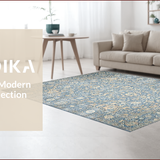 Rustic Natural Tiled Texture(Blue)