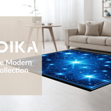 Charming Radiant Starburst Design(Blue)