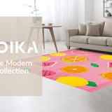 Lively Cartoonish Tropical Palette(Pink)