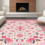 Elegant Whimsical Flower Motif(Pink)