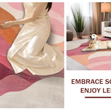 Macaroon Inspired Plush Accent in Dusty Rose with Kawaii Charm(Pink)