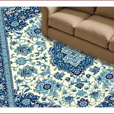 Coastal Elegant Damask Aesthetic(White)