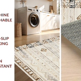 Chic Ethnic Diamond Motif(Beige)