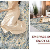 Chic Vintage Floral Medley(Blue)