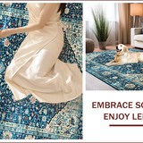 Rustic Ethnic Patterned Design(Blue)
