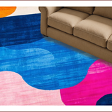 Whimsical Colorful Geometric Fusion(Blue)