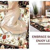 Rustic Floral Elegance in Black(White)