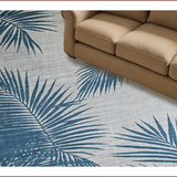 Elegant Grey Floral Arrangement(Blue)