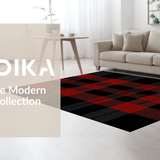 Artisan Crafted Linear Stripe Visual(Red)