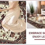 Traditional Floral Area(White)