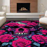 Artful Gothic Floral Composition(Red)