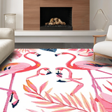 Tropical Pink Floral Embroidery(Pink)