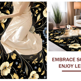 Rustic Floral Charm with Contrast(Gold)