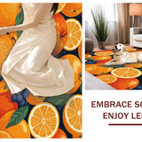 Lively Citrus Splash Decor(Orange)