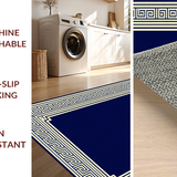 Sophisticated Geometric Tiled Aesthetic(Blue)