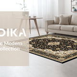 Artful Modern Trellis Composition(Black)