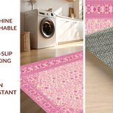 Elegant Floral Mosaic Aesthetic(Pink)