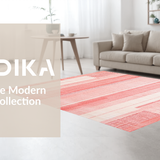 Modern Fluffy Geometric Flair(Red)