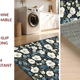 Sophisticated Monochrome Floral Touch(White)