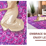 Sophisticated Purple and Blue Floral Blend(Pink)