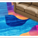 Vibrant Abstract Artistic Expression(Blue)