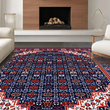 Chic Ogee with Contrast(Blue)
