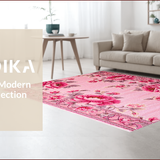 Rose Floral Coquette Bathroom(Pink)