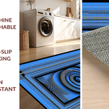 Contemporary Optical Illusion Design(Blue)