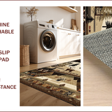 Rustic Earthy Animal Motifs(Beige)