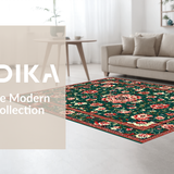 Charming Antique Floral Composition(Green)