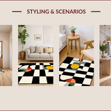 Chic Monochrome Abstract Aesthetic(Black)