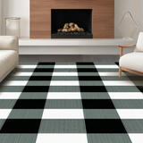 Chic Rustic Checkerboard Style(Black)
