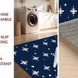 Dynamic Geometric Playful Motif(Blue)