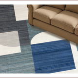 Modern Zen Sanctuary Floor Canvas(Gray)