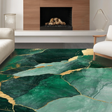 Artful Green and Gold Symmetry(Green)