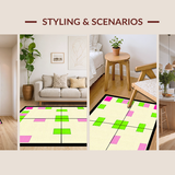 Whimsical Creamy Abstract Elements(Ivory)