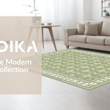 Cream Motif Vintage Inspired Aesthetic(Green)
