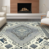 Stylish Gray Geometric Tapestry(Beige)