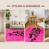 Exotic Tiger Print Elegance(Pink)