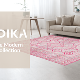 Contemporary Shaggy Motif(Pink)
