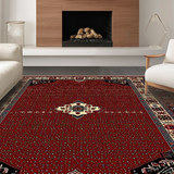 Contemporary Bold Trellis Design Elements(Red)