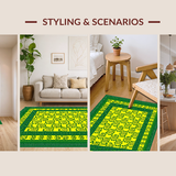 Vibrant Lucky Clover Design(Green)