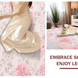 Charming Pink Floral Aesthetic(Pink)