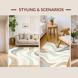 Modern Earthy Swirl Aesthetic(Beige)
