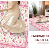 Delicate Floral Silhouette Display(White)