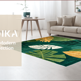 Chic Abstract Botanical Motif(Green)