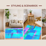 Abstract Color Burst Aesthetic(Blue)